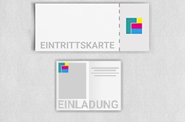 Eintritts- / Einladungskarten